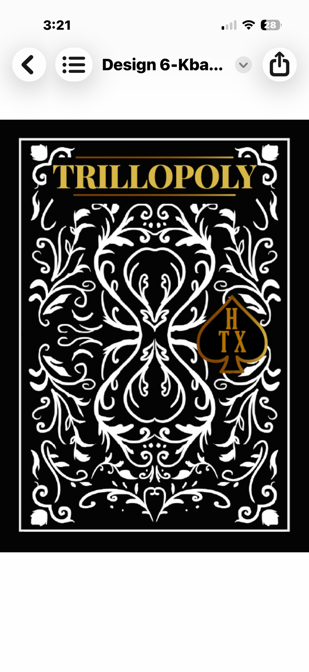 Trillopoly Playing Cards