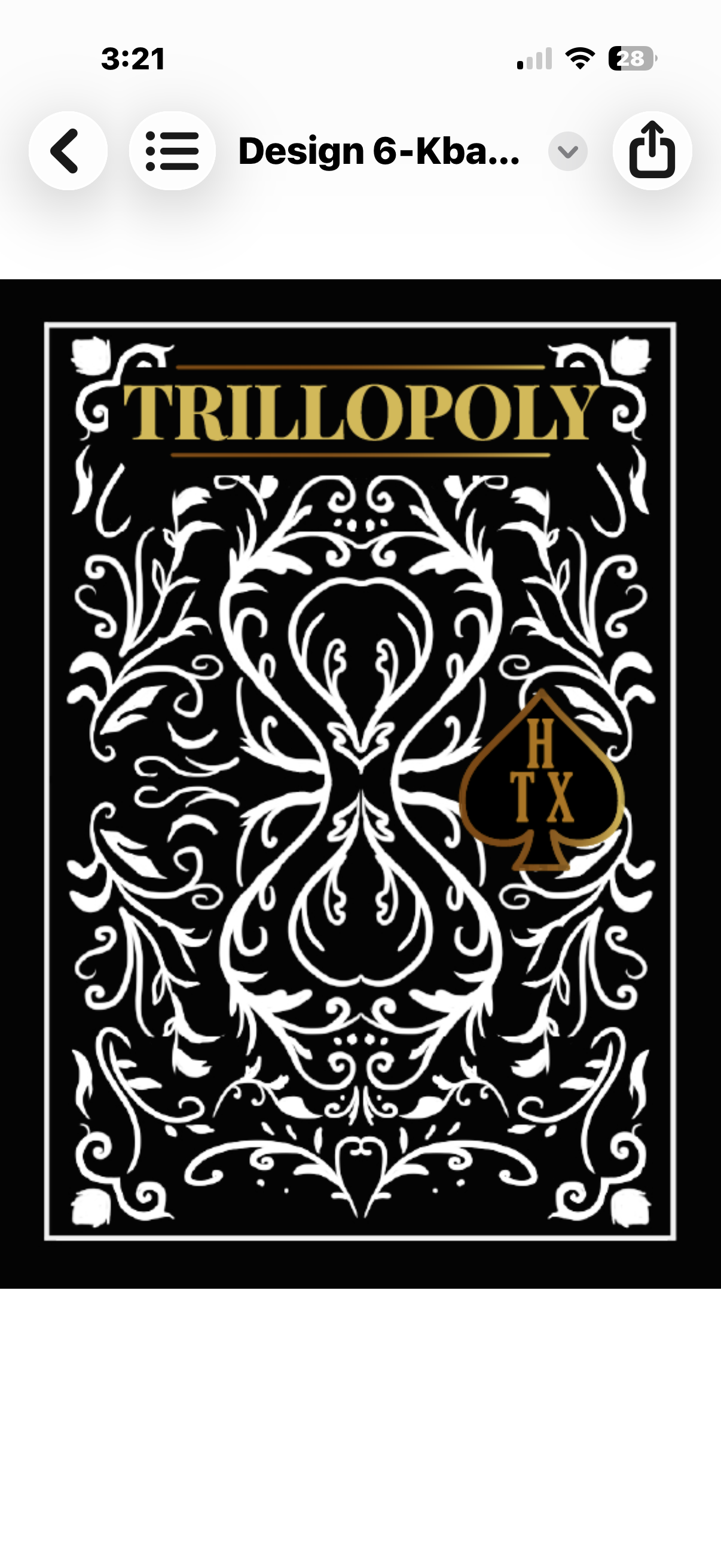 Trillopoly Playing Cards