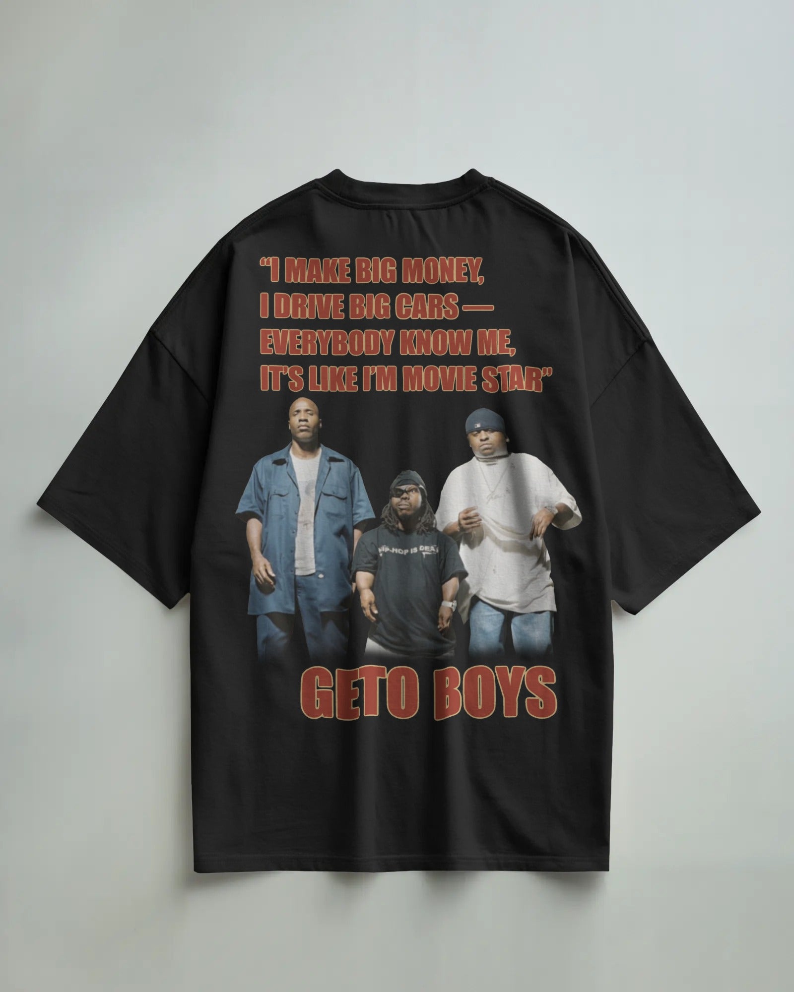 Geto Boys Oversized T-shirt Black