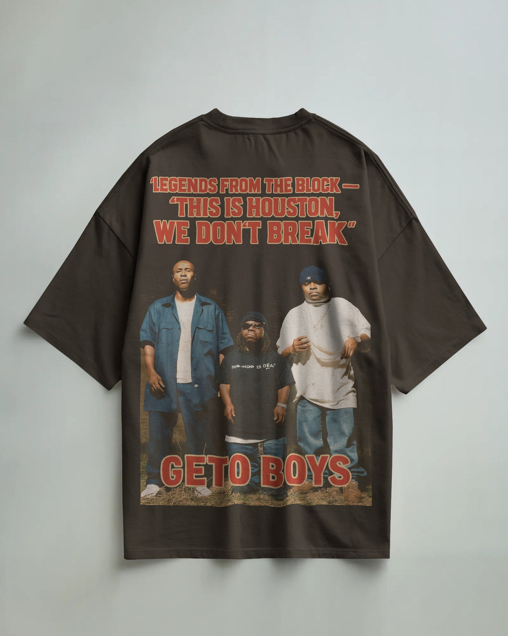Geto Boys Oversized T-shirt Black
