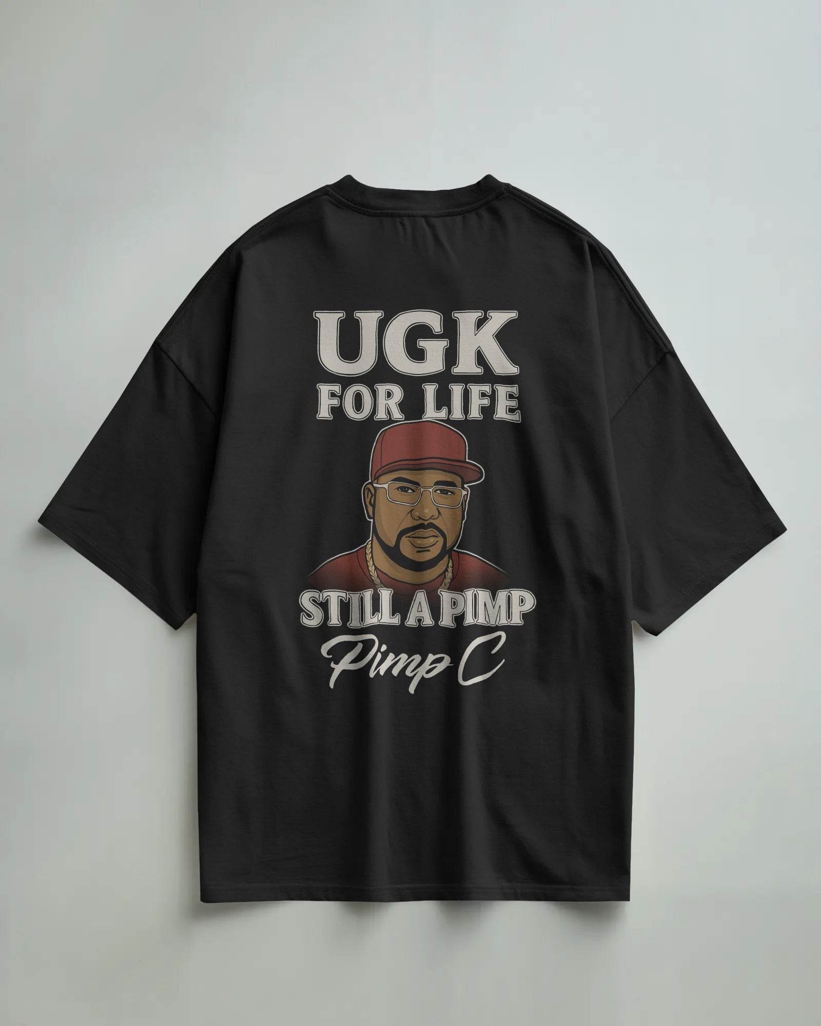 UGK For Life Oversized T-shirt Black