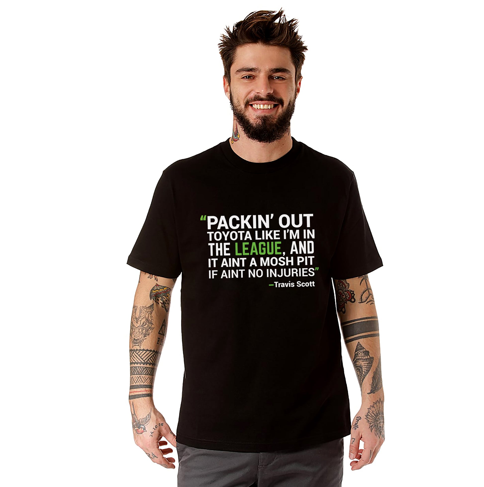 H Town Travis Scott Lyrics Unisex T-Shirt