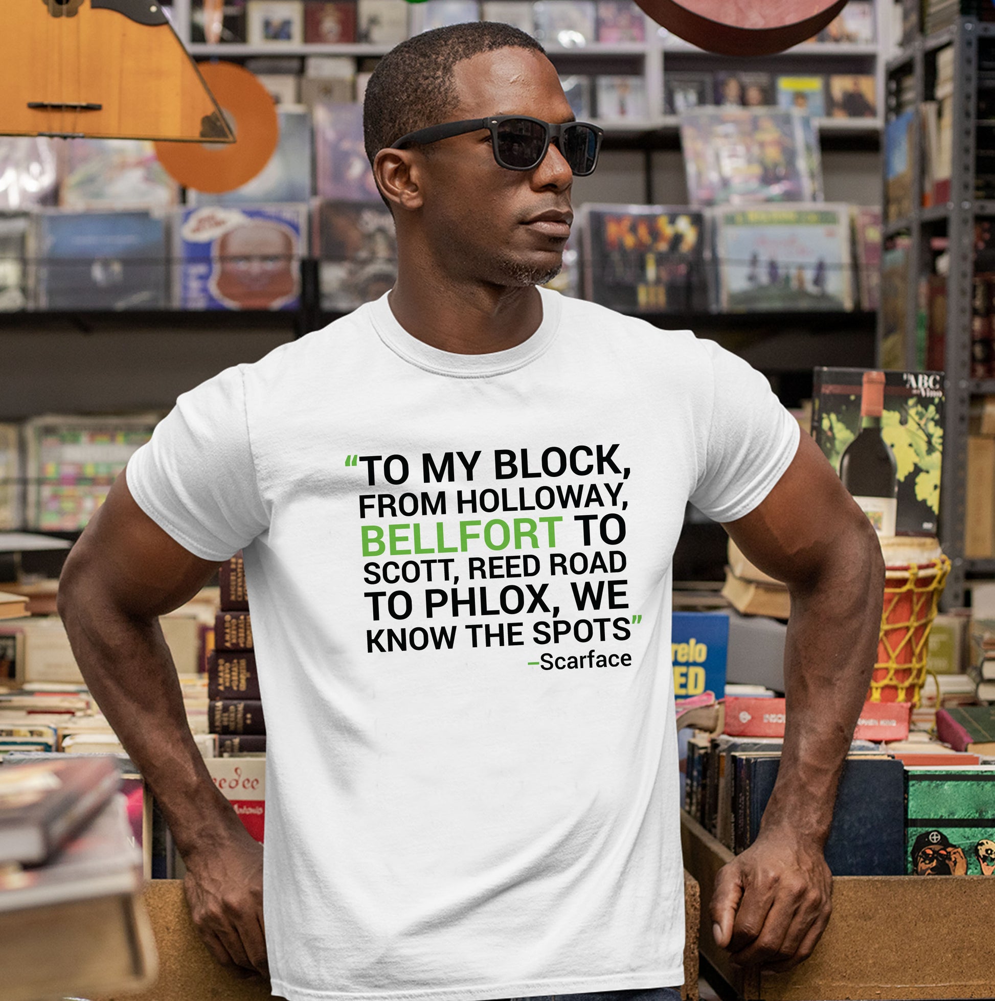 HTown Scarface Lyrics Unisex T-Shirt