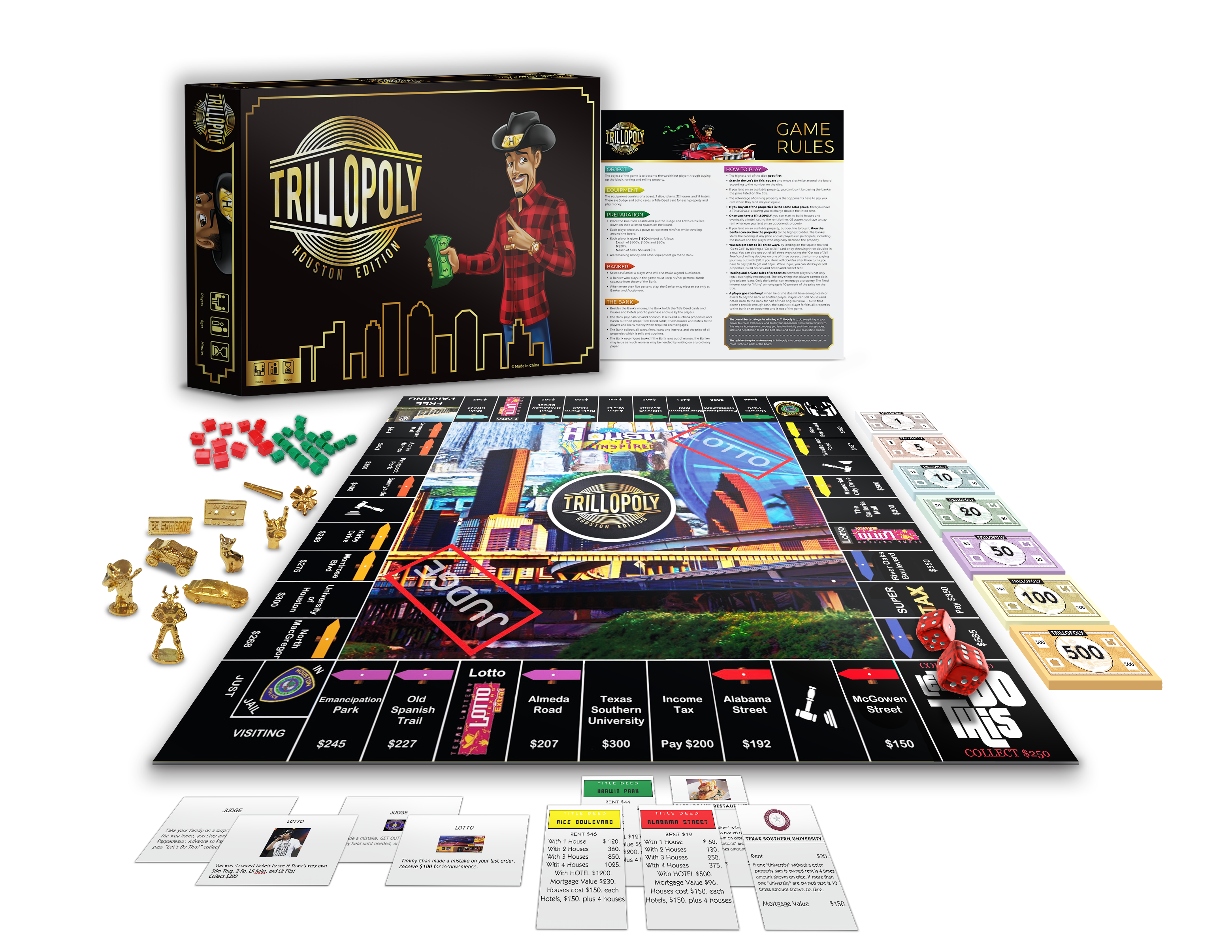 Trillopoly Board Game