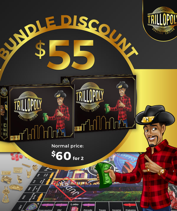 Trillopoly Board Game Bundle Package