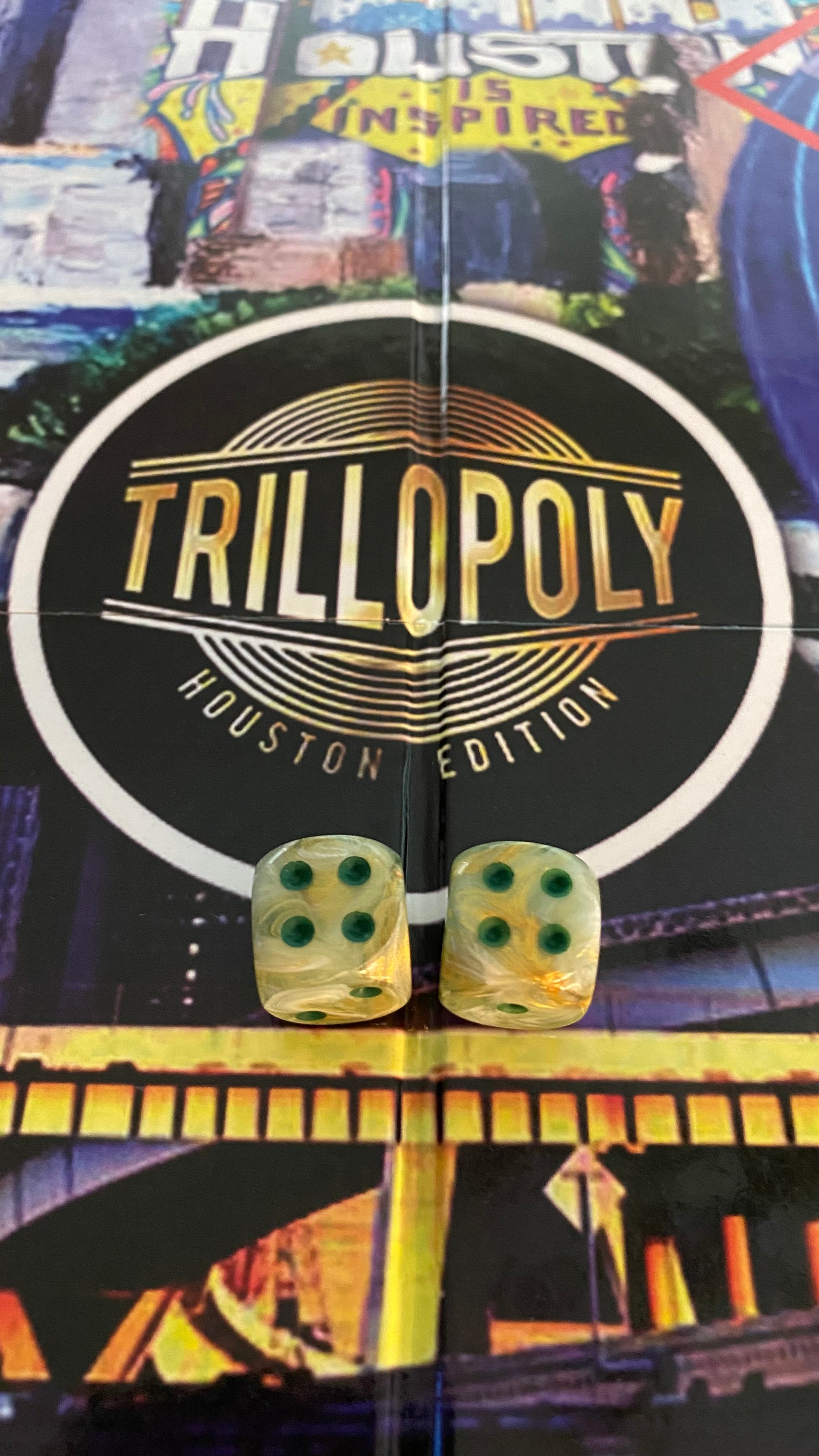 MARBLE MONEY Trillopoly Dice
