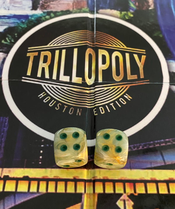 MARBLE MONEY Trillopoly Dice