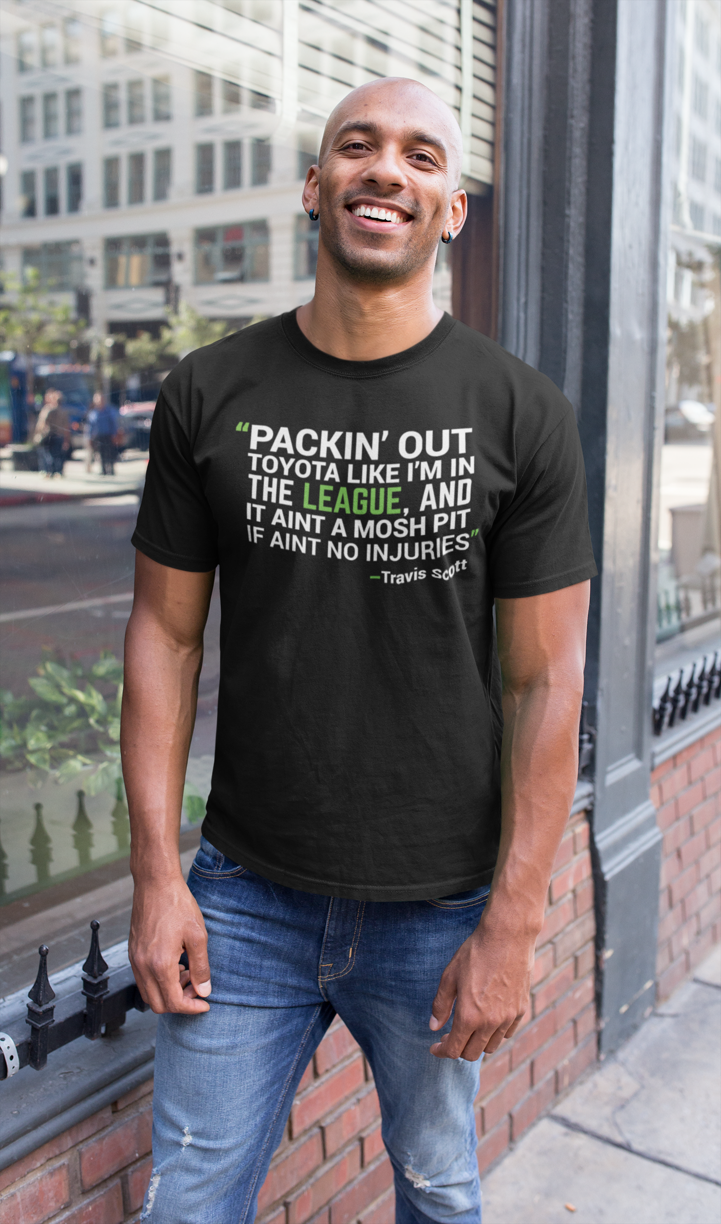 H Town Travis Scott Lyrics Unisex T-Shirt