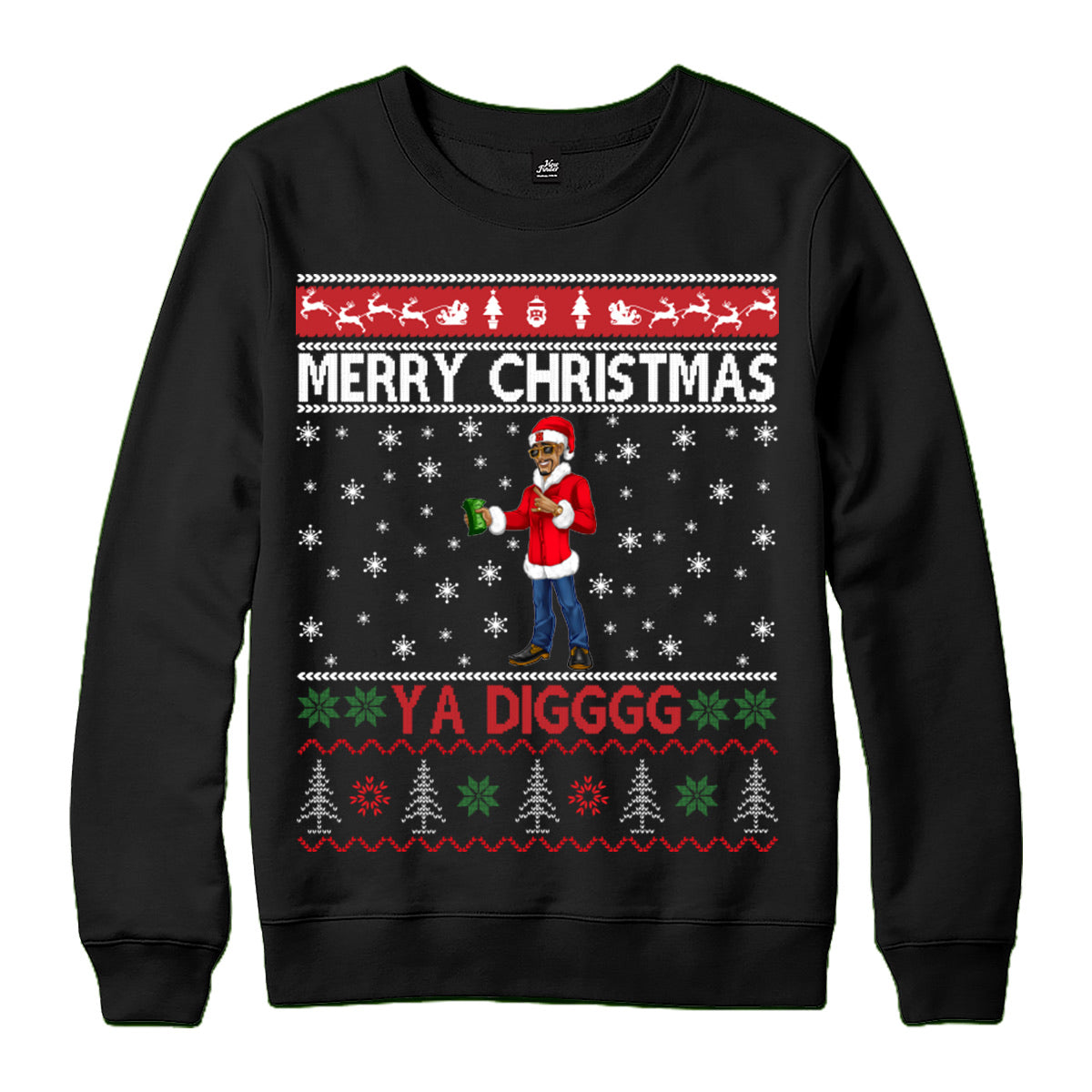 Merry Christmas Unisex Ugly Sweatshirt Yadiggg