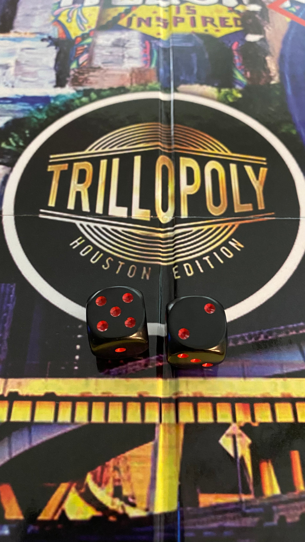 BLACK MAMBA Trillopoly Dice