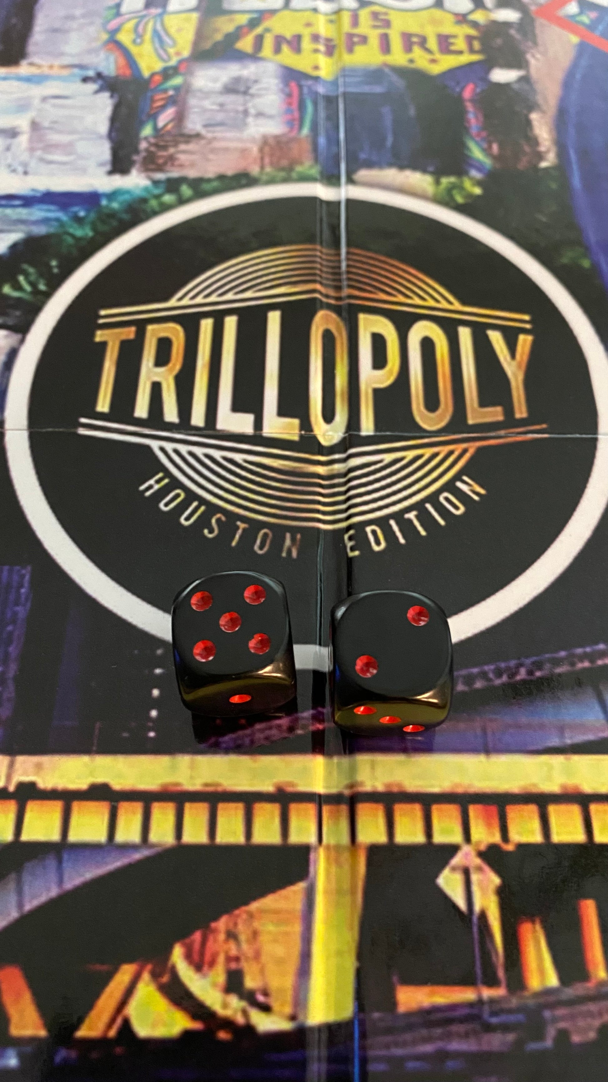 BLACK MAMBA Trillopoly Dice