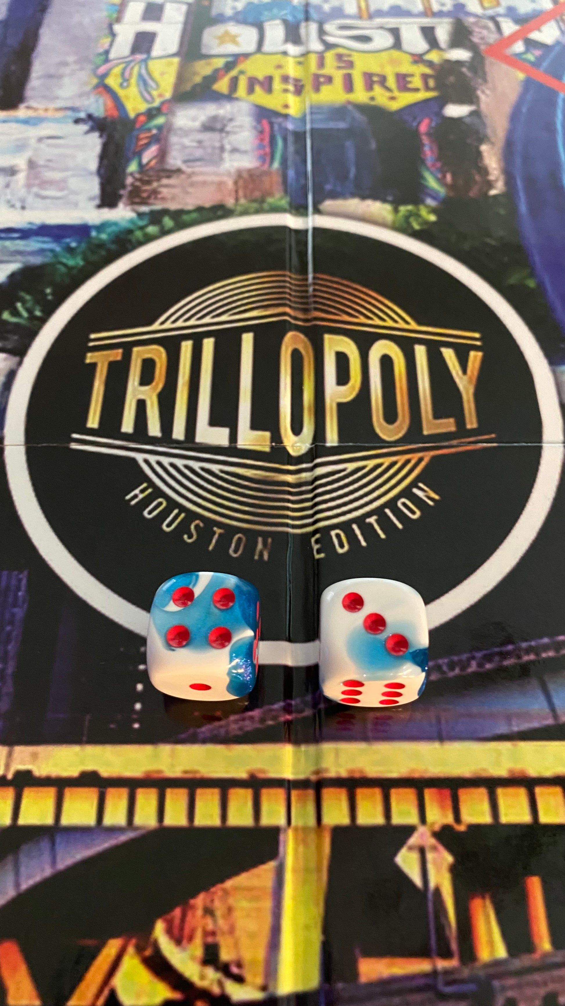 YIN YANG Trillopoly Dice