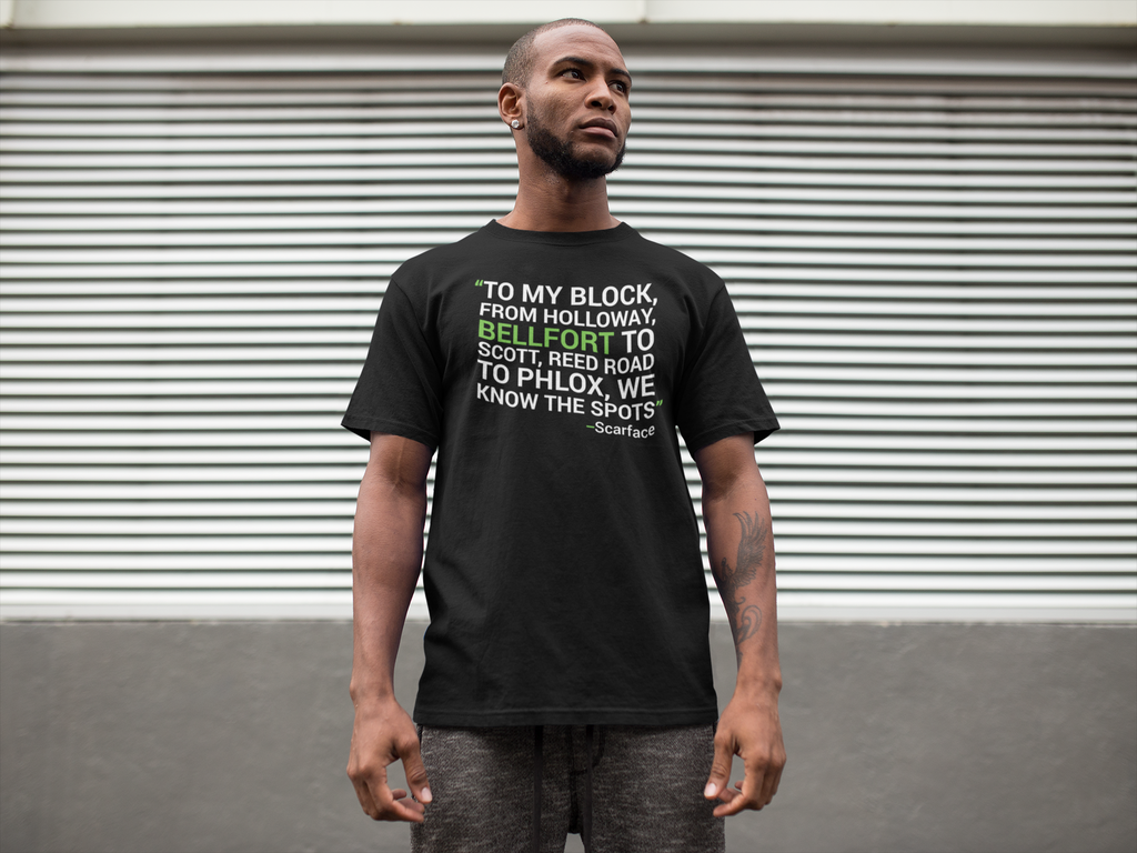 HTown Scarface Lyrics Unisex T-Shirt