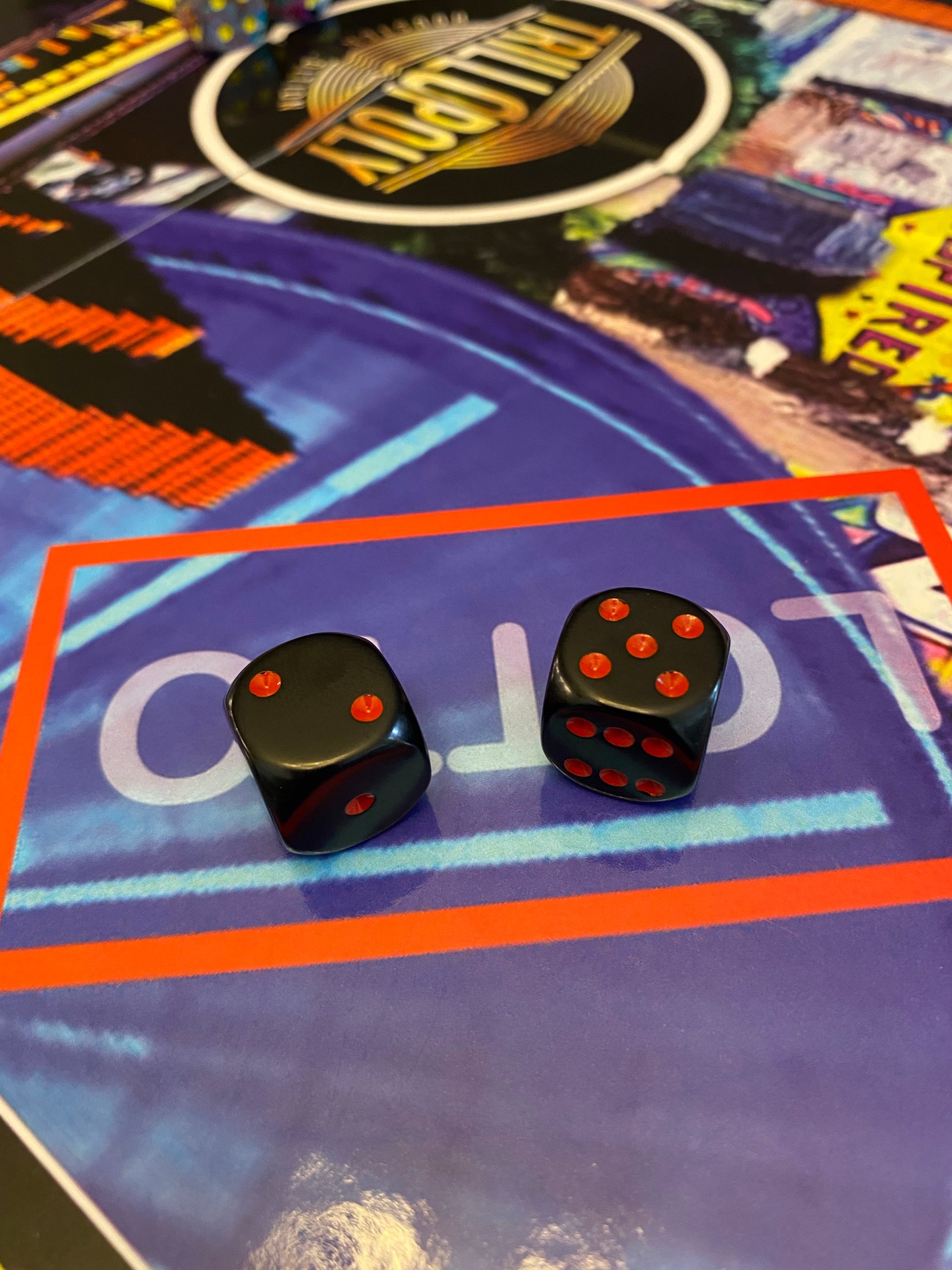 BLACK MAMBA Trillopoly Dice