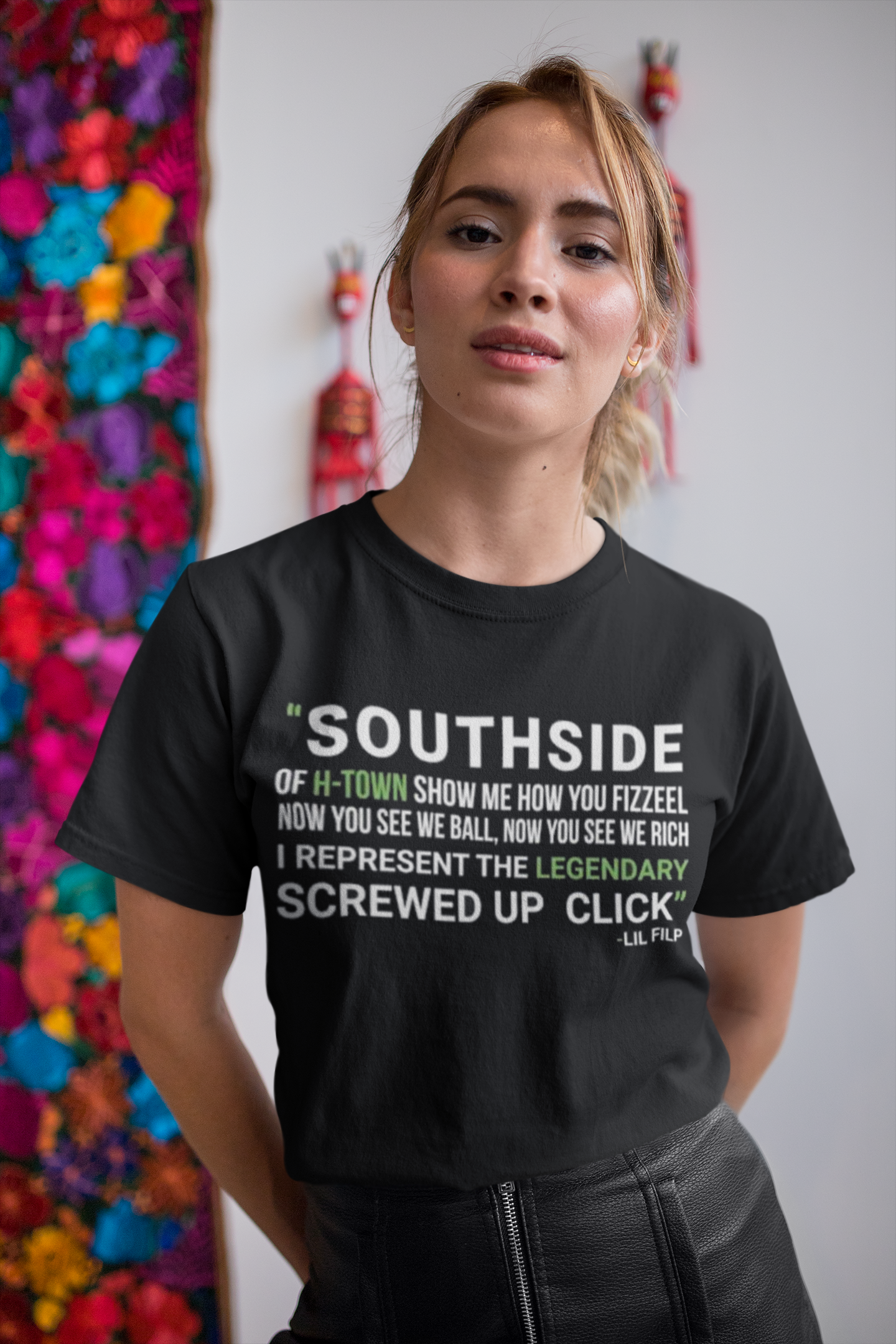 H Town Lil Flip Lyrics Unisex T-Shirt