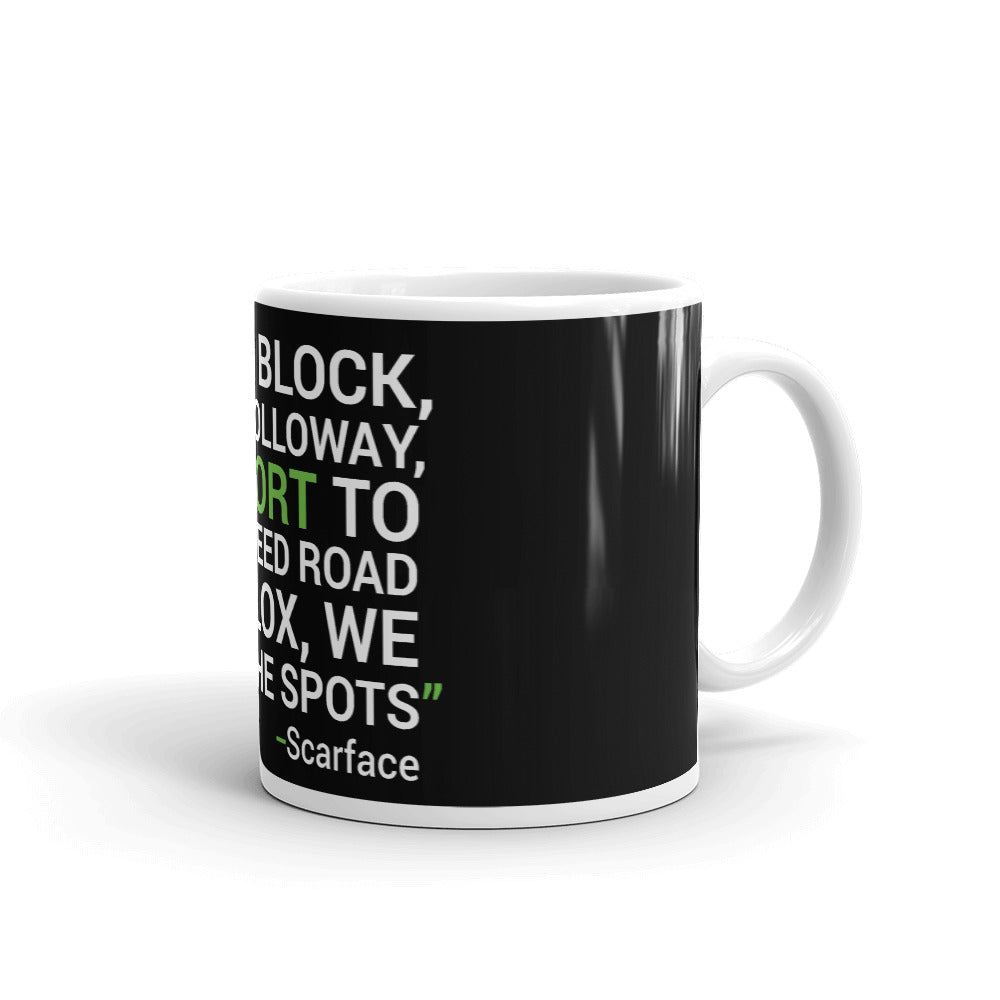 HTown Scarface Lyrics Mug