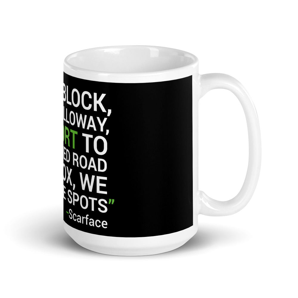 HTown Scarface Lyrics Mug