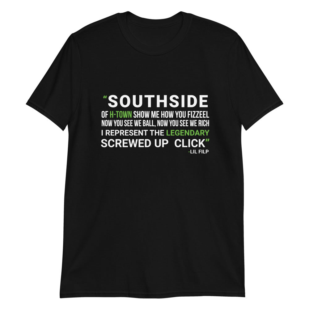 H Town Lil Flip Lyrics Unisex T-Shirt