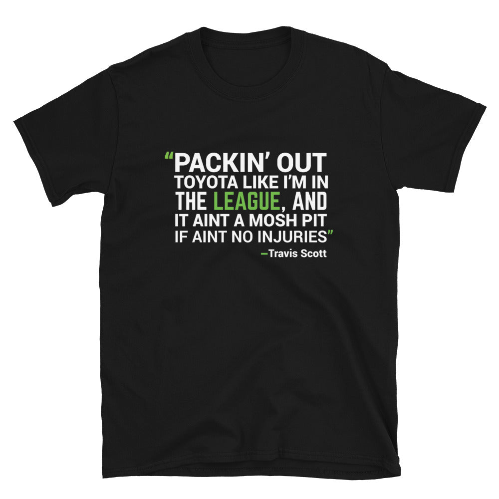 H Town Travis Scott Lyrics Unisex T-Shirt